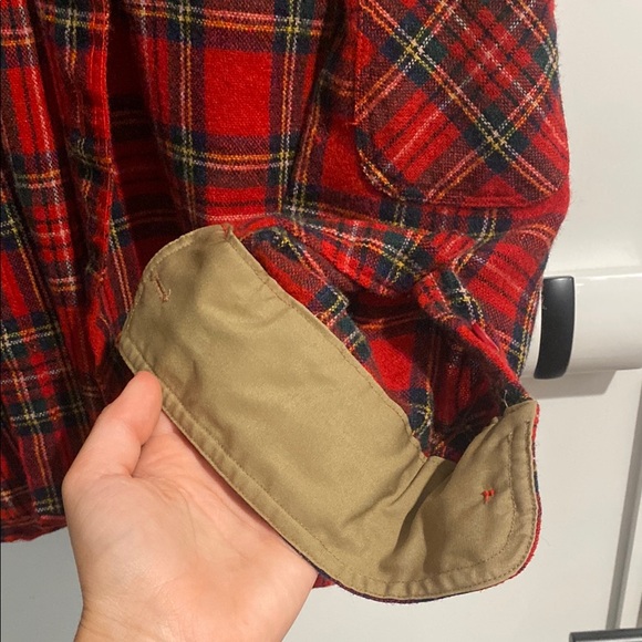 Royal Robbins Red Plaid Flannel Shirt - Picture 5 of 6